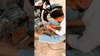 standard bullet 🐎 ll bullet engine buffing ✨🚀 at home ⛳