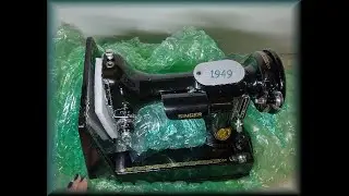 Singer Featherweight 1949 - What to do with her! Repaint/Restore #vintagesewingmachine