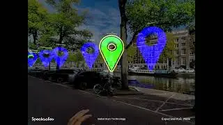 City data in AR on Snap Spectacles