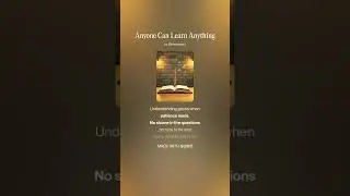 Anyone Can Learn Anything (Success & Personal Development Song/Music/Lyrics) - HowExpert