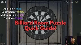 Blue Prince: Quick & Easy Guide to the Billiards Room Dart Puzzle 🎯