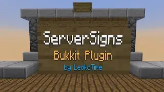 [Tutorial] ServerSigns 1.7.9 [Ger]