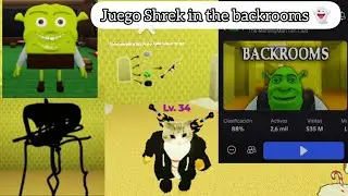 &iexcl;&iquest;Bob esponja!? Juego Shrek in the backrooms (roblox) - Mr.Memes