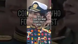 Top 5 countries who fought most wars #viral #shots  #military#comparison #country #war