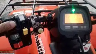 CUATRIMOTO HONDA “RANCHER ES”, 350CC, 2000, 4X4, CAMBIOS ELECTRONICOS.-