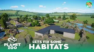 Habitat Fixes and Staff Facilities - Ruhr Zoo - Planet Zoo Franchise Mode