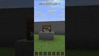 Minecraft logic 2 #shorts #viral #trending #minecraft #gaming