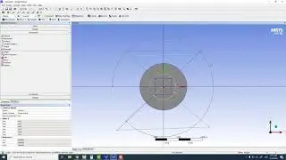 Creating simple geometry in ANSYS Design Modeler 2020 R1