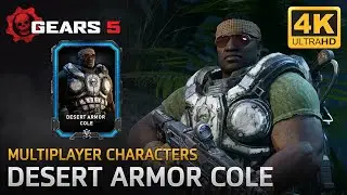 Gears 5 - Multiplayer Characters: Desert Armor Cole