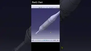 CATIA Dart Game Design in 2 Minutes! 🎯