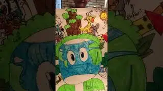 How to Draw Mother Earth! Kids Drawing