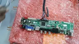 How to install V59 universal LED TV board | Samsung 40 inch Tv