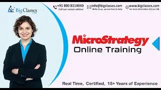 Microstrategy Demo video | Microstrategy Tutorials - BigClasses