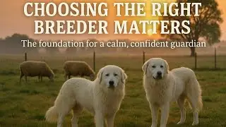 How to Choose the Right Maremma Breeder | Raising and Training Livestock Guardian Dogs