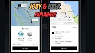 Uber Air Taxi 2026: подробности о партнерстве Uber и Joby Aviation!