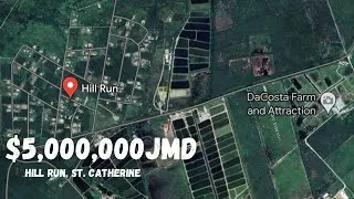 LOT FOR SALE IN HILL RUN, ST. CATHERINE|| $5,000,000JMD  || 19,602 sqft