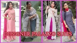 Designer Palazzo Suits | latest palazzo dresses | palazzo | Designer Suits