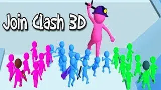 Join clash 3d game play ios Android boss fight level 100