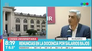 Renuncias en las docencia por salarios bajos ► TELEFE ROSARIO