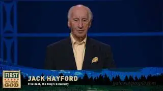 Pastor Jack Hayford - Mama the Lord said that to me.