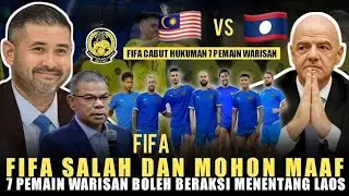 FIFA Salah & Mohon Maaf? 7 Pemain Warisan Malaysia Boleh Beraksi Menentang Laos!