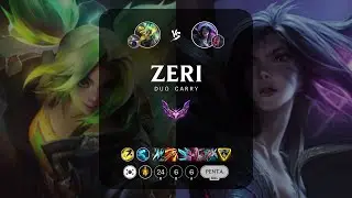 Zeri ADC vs Kai'Sa - KR Master Patch 14.6