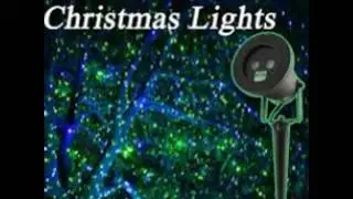 Laser Christmas Lights Green & Blue