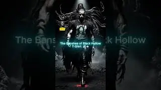 The Banshee of Black Hollow T-Shirt 👻💨 Haunted Legends Streetwear | Celtic Horror Aesthetic#teemuse