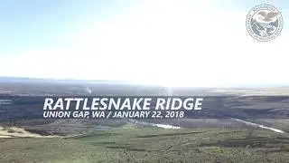 Drone footage of Rattlesnake Ridge Landslide Jan. 22, 2018