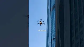 China is Living in 2050 🤯🇨🇳 Coffee delivered by Drone 🚁