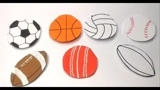 Sports Balls Corner Bookmarks