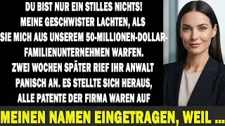 Sie warfen mich aus dem Familienbetrieb – dann fanden sie meinen Namen auf allen Patenten