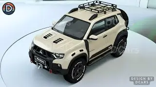 🚙⚡ Концепт Mitsubishi Montero Mini Offroad 2027 года &ndash; миниатюрный внедорожник с огромным потенци...