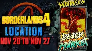 Расположение торгового автомата на чёрном рынке! (20 ноября 2025 г.) &mdash; Borderlands 4