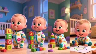 Learning ABC Joy Play 🎨🎵 | ABC Song for Kids | Fun Alphabet Learning Video