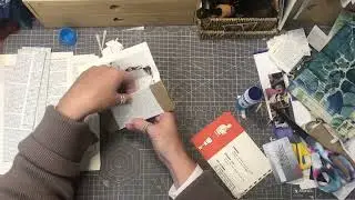 3 Simple envelopes/pockets from book pages 