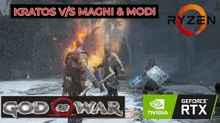 Easiest Way to defeat the Magni & Modi || God Of War PC  || Kratos V/S Magni & Mod