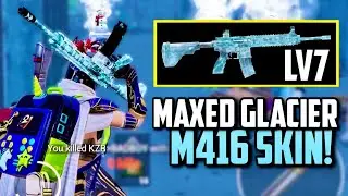 MAXED GLACIER M416 SKIN TO LOOT CRATE!! | PUBG Mobile