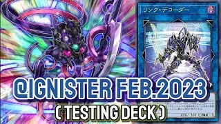 YGOPRO - @Ignister Feb.2023 | Testing Deck