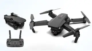 Mini Drone Com C&acirc;mera 4k Profissional E88 Pro