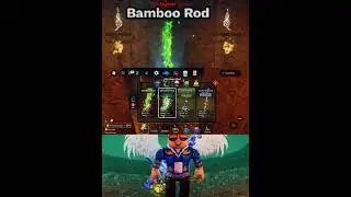 Beli Bamboo Rod 12M Haha #fishit #arisjr26 #shorts