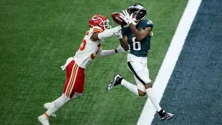 DeVonta Smith Highlights - Philadelphia Eagles vs Kansas City Chiefs - Super Bowl LIX - NFL