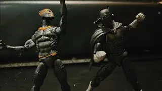 Black Panther vs. Erik Killmonger (Stop Motion Battle)