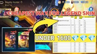 CHEAPEST METHOD FOR GRANGER/LESLEY LEGEND SKIN UNDER 1600💎!!!