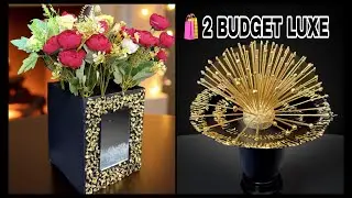 2 Designer Look Home Decor DIYs | High End Decor on Budget | Craft Pixies