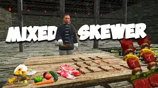 HOW MAKE A MIXED SKEWER IN SCUM 🍖| Cooking Guide