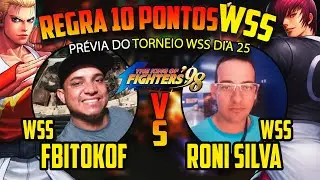 🔴Pr&eacute;via TORNEIO REGRA wSS KOF 98 || FBitoKOF 🆚 Roni Silva || REVANCHE || Live Shorts