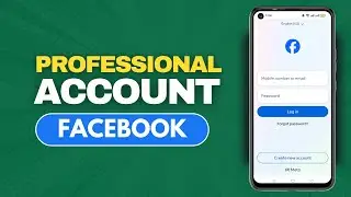 How To Convert Facebook Account To A Professional Account | How To Use Facebook