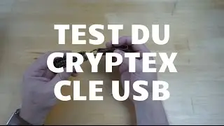 Test du Cryptex, cl&eacute; USB au look steampunk