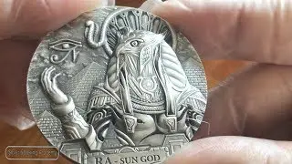 ЛЮКСОВЫЕ БОГИ МИРА! 4K! ТАК И ТАКОЕ В РОССИИ НЕ ПОКАЖУТ! Серия монет Gods of the World 3 oz silver
